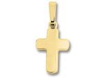 Kettenanhänger ONE ELEMENT "Kreuz Anhänger aus 333 Gelbgold Kreuz Anhänger aus 333 Gelbgold", gold, Schmuckanhänger, Damen, Gelbgold 333 Gold, Gelbgold 333, Gold, Kettenanhänger, Feine Gestaltung – ein Sinnbild mit ruhiger Eleganz