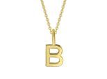 Kettenanhänger ONE ELEMENT "Buchstaben Anhänger aus 333 Gelbgold", gold, Schmuckanhänger, Damen, BuchstabeB, A, Gelbgold 333 Gold, Gelbgold 333, Gold, Kettenanhänger, Ein Schmuckstück mit Persönlichkeit – ideal zum Verschenken