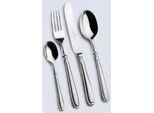 Besteck-Set "Landhaus", silber (edelstahlfarben), 24 Stk., Chromnickelstahl 18/10, PICARD & WIELPÜTZ SOLINGEN, Essbesteck-Sets, inkl. Klappetui