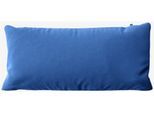 Kissenbezug WOLKENFELD "Renforcé Kissenbezug Baumwolle - Natürlich weiches Schlafgefühl", blau (marineblau), B:40cm L:80cm, Renforcé, Obermaterial: 100% Baumwolle, Kissenbezüge, Kissenbezug, Größe 80x80, 40x80 und 70x90 cm; versteckter Reißverschluss