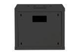 Digitus 9HE 19"-Wandgehäuse Unique Serie RAL 9005 schwarz