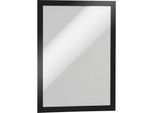 DURABLE DURAFRAME® Info-Rahmen, selbstklebend, magnetisch, für DIN A4, Rahmen schwarz, VE 10 Stk