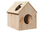 VidaXL Katzenhaus naturfarben