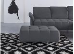 Polsterhocker HOME AFFAIRE "Fresh", grau, B:102cm H:45cm T:68cm, 100% Polyester, Hocker, Polsterhocker, passend zum Ecksofa "Fresh", auch in Bezug Olympia EASY CLEAN