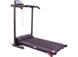 Laufband "Fit-Start Basic", schwarz, MOTIVE FITNESS BY U.N.O., LaufbänderB:67cm H:126cm L:130cm, bis max. 8 km/h, klappbar, 100 kg max. Benutzergewicht, B:67cm H:126cm L:130cm