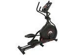 Crosstrainer FUEL FITNESS "EC600 Crosstrainer mit Steigung", schwarz, Crosstrainer, ohne Unterlegmatte, 150 kg max. Benutzergewicht, 32 Widerstandsstufen, B:57cm H:162cm L:172cm