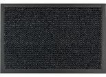 Fußmatte ASTRA "Graphit 635" Gr. 16, grau, B:60cm H:8mm L:90cm, Kunstfaser, Teppiche, Fußmatte, Schmutzfangmatte, In -und Outdoor geeignet