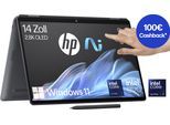 HP Convertible Notebook "HP OmniBook Flip 14-fh0079ng", grau (eclipse grau), 2.000 GB SSD, Core Ultra 7, Windows11Home, Notebooks