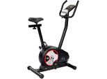 Ergometer CHRISTOPEIT SPORT "BT 4" Gr. 1, schwarz, Heimtrainer, ohne Unterlegmatte, 120 kg max. Benutzergewicht, Fahrrad, 24 Widerstandsstufen, B:48cm H:145cm L:85cm
