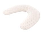Babykissen TRÄUMELAND "Seitenlagerungskissen Twister beige Füllung: EPS-Perlen", Baby, Gr. B/L: 9cm x 98cm, 1 Stk., weiß (beige, gemustert), Baumwolle, gemustert, Dekokissen_Sitzkissen_Kissenhüllen