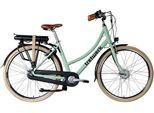 E-Bike TRETWERK "Aurora" Gr. 50, grün (hellgrün), Elektrofahrräder, 50cm, 28 Zoll (71,12cm), Pedelec, Elektrofahrrad für Damen und Herren