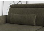 Sofakissen HOME AFFAIRE "Fjord", grün (khaki), B:65cm H:25cm T:10cm, 100% Polyester, Polsterauflagen, Sofakissen