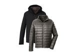 3-in-1-Funktionsjacke KILLTEC "KOW 95 MN JCKT", Damen, Gr. XL, schwarz, Obermaterial: 100% Polyamid;Futter: 100% Polyamid;Füllung: 100% Polyester, Jacken, 3 in 1 Herrenjacke, wasser- u winddicht, atmungsaktiv