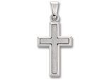 Kettenanhänger ONE ELEMENT "Kreuz Anhänger aus 925 Silber Kreuz Anhänger aus 925 Silber", silber, Schmuckanhänger, Damen, Silber 925 (Sterlingsilber), Kettenanhänger, Ausdruck von Individualität – dezent, bedeutungsvoll, nah am Herzen
