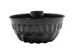 Gugelhupfform "Stronghold", schwarz, Ø:17cm, Stahlblech, Küchenformen, Gugelhupfform