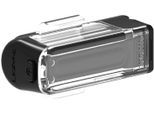 Fahrradbeleuchtung LEZYNE "Strip Drive+", schwarz, Fahrradlampen, Fahrradbeleuchtung