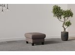 Polsterhocker HOME AFFAIRE "Varese", grau (taupe), B:77cm H:49cm T:67cm, 90% Polyester 10% Polyamid, Hocker, Polsterhocker