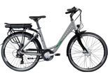 E-Bike ZÜNDAPP "Z503" Gr. 46, grau, Elektrofahrräder, Damen, 46cm, 26 Zoll (66,04cm), Pedelec, Elektrofahrrad für Damen und Herren
