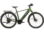 E-Bike ADORE "28" Alu Trekking E-Bike ATX-670 Mittelmotor 60NM / 15Ah Grün matt" Gr. 53, schwarz (grün, schwarz), Elektrofahrräder, Herren, 53cm, 28 Zoll (71,12cm), Pedelec, Elektrofahrrad für Herren, Topseller