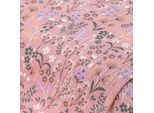 Bio-Musselin/Doppel-Gaze "Wiese", rosa-color