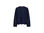 Strickpullover SOYACONCEPT "Soya Concept Sweater SC_ORLEAN", Damen, Gr. S, 96905 navy blazer melange, Obermaterial: 74% Polyacryl, 24% Polyester, 2% Elasthan, Pullover Strickpullover