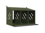 VidaXL Hühner-Nistkasten grün 64 cm, 80 cm, 59,5 cm