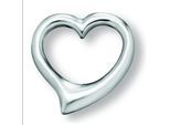 Kettenanhänger ONE ELEMENT "Herz Herz Anhänger aus 925 Silber", silber, Schmuckanhänger, Damen, Silber 925 (Sterlingsilber), Kettenanhänger, Zart & emotional – ein Geschenk, das von Herzen kommt