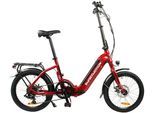 E-Bike SMARTMOTION "Smartmotion E20 Step thru" Gr. 50, rot, Elektrofahrräder, 50,8cm