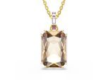 Kette mit Anhänger SWAROVSKI "Schmuck Geschenk Millenia Halskette", gold (gelbgoldfarben, hellbraun, lila), Halsketten, Damen, Metall, mit Swarovski Kristall