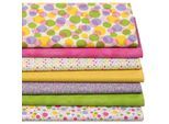 Patchwork- und Quiltpaket Dots & Stripes "Mona", bunt