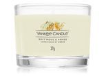 Yankee Candle Soft Wool & Amber votiefkaarsen 37 g