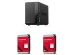Synology DiskStation DS225+ 16TB (2x 8TB) WD Red® Plus NAS Festplatte