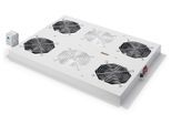 Digitus Dachlüftermodule für 19" Unique Schränke 4 Lüfter RAL7035 grau (DN-19 FAN-4-SRV)