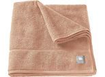 Badetuch MUSTERRING "Solid", grau (kit), B:70cm L:140cm, Frottee, Baumwolle, Handtücher, Badetuch, hautschmeichelnde Airtouch Qualität