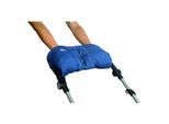 Babywelt Handmuff blau/weiß