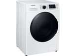 SAMSUNG Waschtrockner "WD81TA049BE/EG", Wasch_Trocken_Zyklus: E (A-G), weiß, B:60cm H:85cm T:68cm, Waschtrockner, SchaumAktiv, Waschtrockner