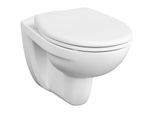 Vitra Normus Wand-Tiefspül-WC 7855L003-1030 weiß, ohne Spülrand