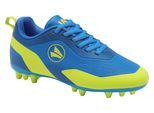 Fußballschuh JAKO "J-SFG Twist", Mädchen, Gr. 40, blau (skydiver, sulphur spring), Synthetik, Schuhe Fußballschuh, für Rasen
