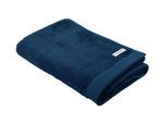 Duschtuch TOM TAILOR HOME "COLOR BATH", blau (schwarz navy), B:70cm L:140cm, Frottier, Frottier, Handtücher, 100% Baumwolle, 70x140 cm, uni, große Farbauswahl