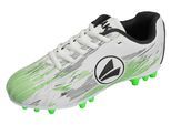 Fußballschuh JAKO "J-SFG Stepover", Mädchen, Gr. 35, grün (weiß, neon grün), Synthetik, Schuhe Fußballschuh, für Rasen