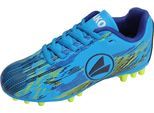 Fußballschuh JAKO "J-SFG Stepover", Mädchen, Gr. 38, blau (sky, limetta), Synthetik, mehrfarbig, Schuhe Fußballschuh, für Rasen
