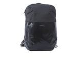 Laptoprucksack 7CLOUDS "Nacov 7.1", Damen, Gr. B/H/T: 28cm x 45cm x 17cm, onesize, schwarz, Polyethylen, Tarpaulin, Rucksäcke Laptoprucksack, mit recyceltem PET