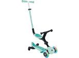 Tretroller GLOBBER "GO-UP ACTIVE LIGHTS 360, mit Leuchtrollen", mint, Roller, KinderB:29cm L:67cm, Aufsitzrad, Laufrad und Scooter, B:29cm L:67cm