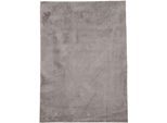 Hochflor-Teppich CARPETFINE "Silky, auch als Läufer erhältlich", beige, B:60cm H:20mm L:90cm, Mikropolyester, Teppiche, Shaggy, Langflor, uni, besonders weich, Handarbeit