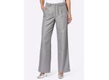 Webhose CLASSIC BASICS, Damen, Gr. 24, Kurzgrößen, grau (steingrau), 100% Polyester, unifarben, Hosen