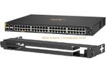 HPE Networking CX 6100 48G 4SFP+ Switch JL676A + HPE Networking X511 Kabelschutz JL742A