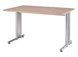 HAMMERBACHER Schreibtisch VNS12/N/S nussbaum