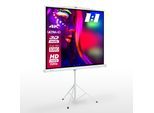 ESMART Economy EXS Stativ Leinwand / 200 x 200 cm (111") / Format 1:1