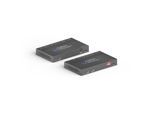 PureTools - HDBaseT Extender Set, 18G HDR. 40m@4K, 70m@1080p. 1080p bis 4K Upscaling. Unterstützt ARC und externe Audioübertragung von RX nach TX