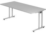 HAMMERBACHER Schreibtisch VNS19/5/S lichtgrau